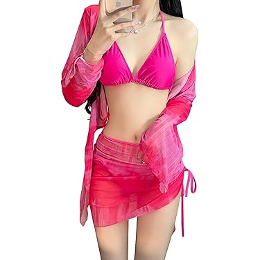 ハニーバンチ　セパレートビキニ水着3点セット　日本製 Amazon.co.jp: [コスメイト] 3L wbb-2233n3l スーパーウェット